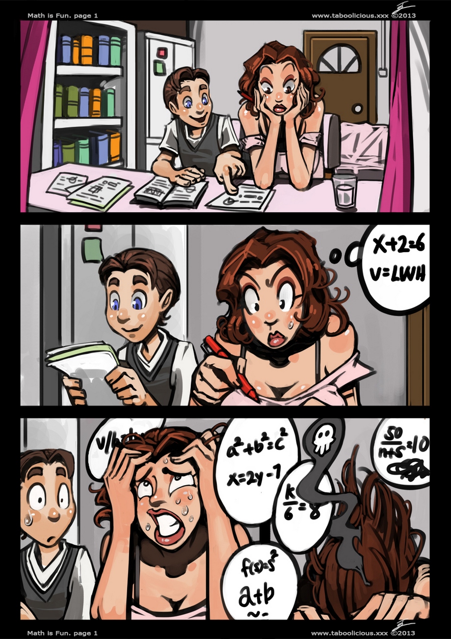 Math Is Fun Porn Comic 002