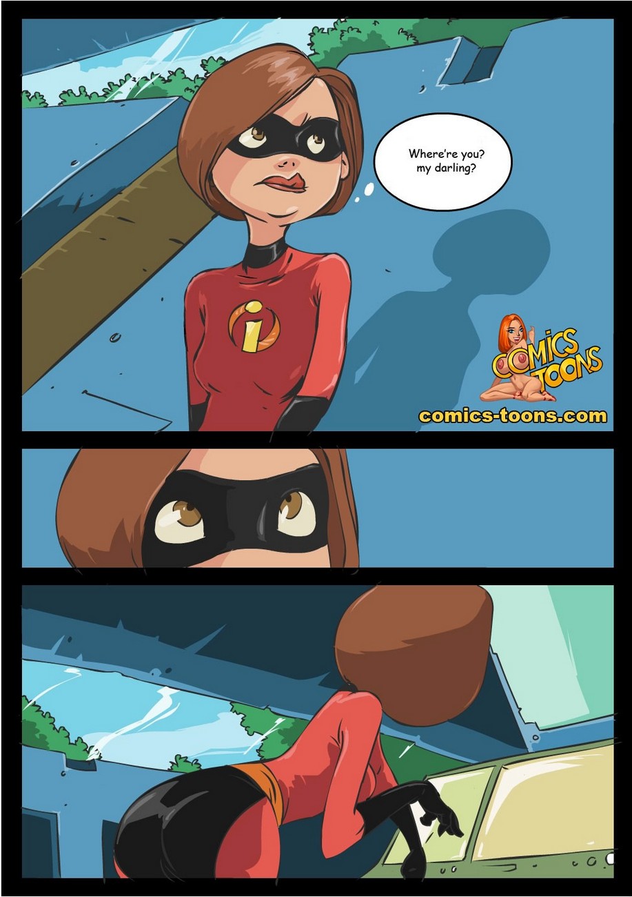 The Incredibles Cartoon Comic 001