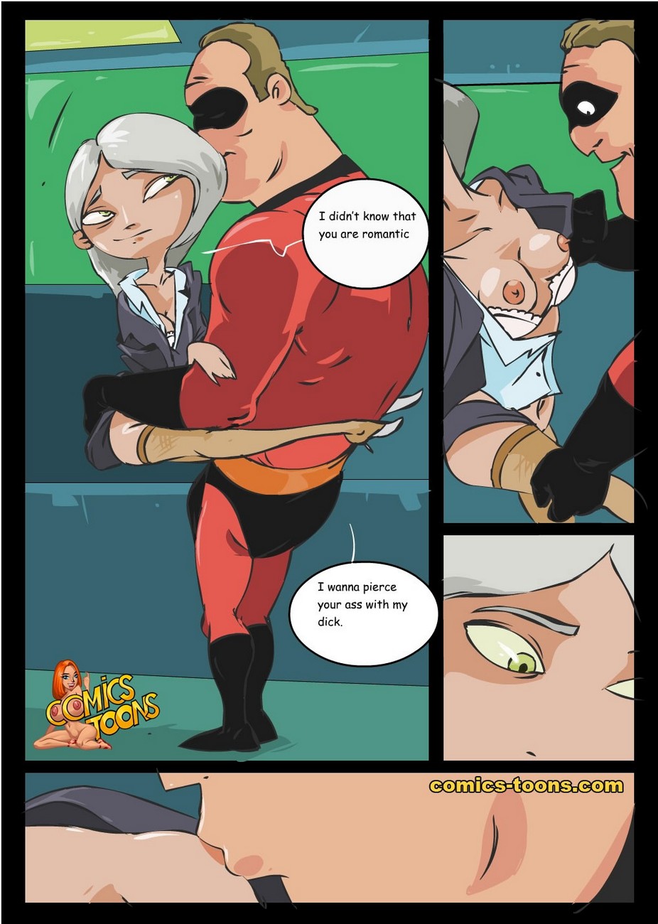 The Incredibles Cartoon Comic 003