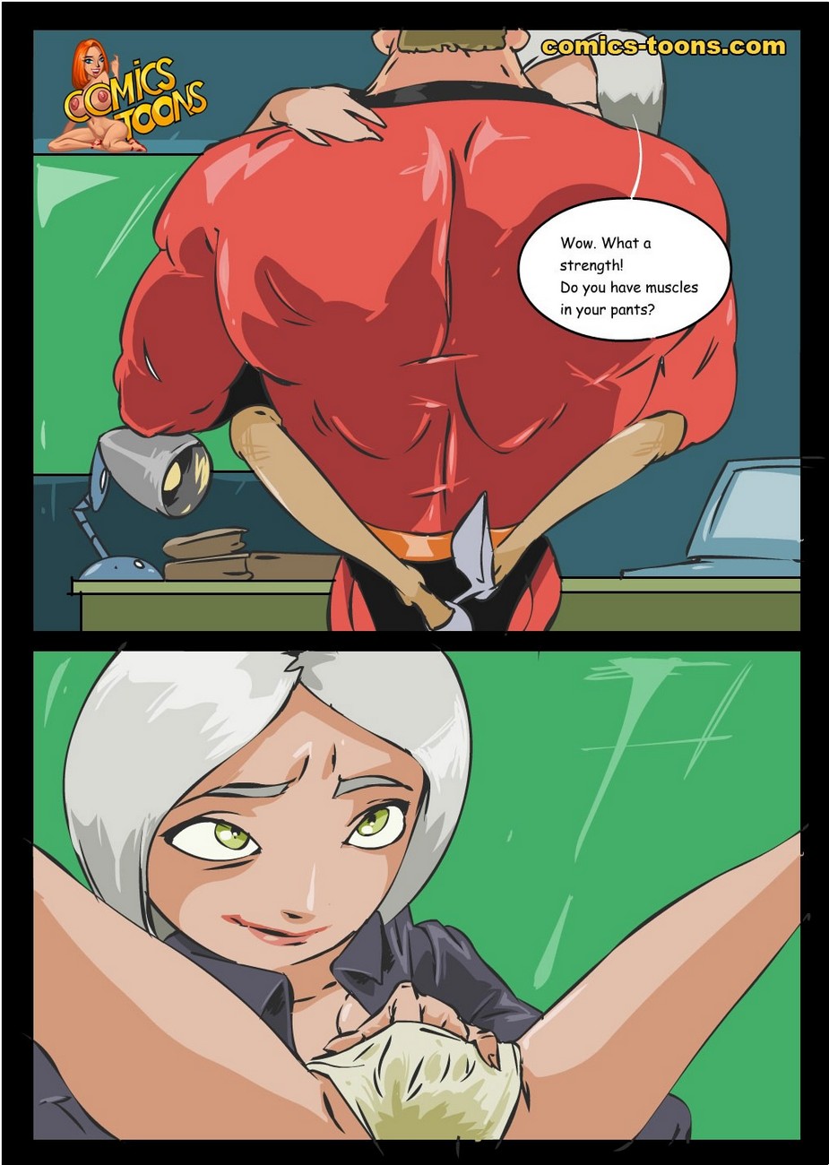 The Incredibles Cartoon Comic 004