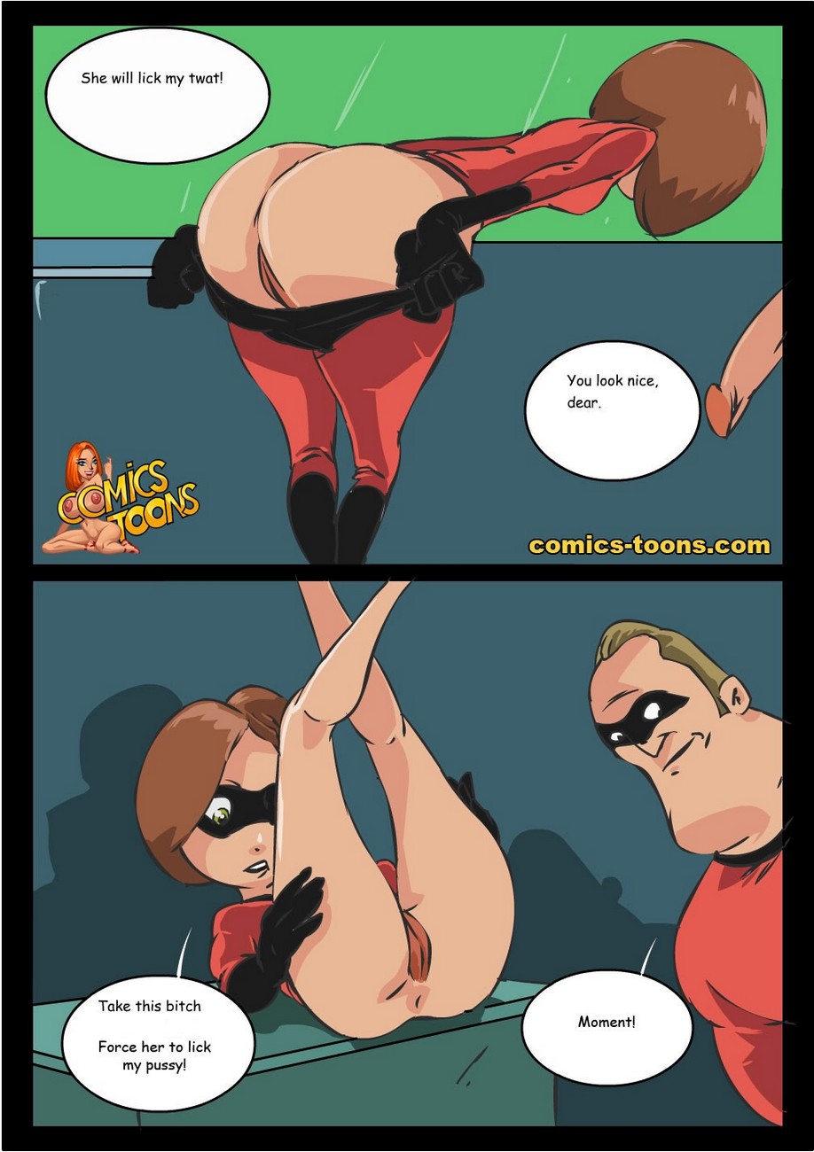 The Incredibles Cartoon Comic 009