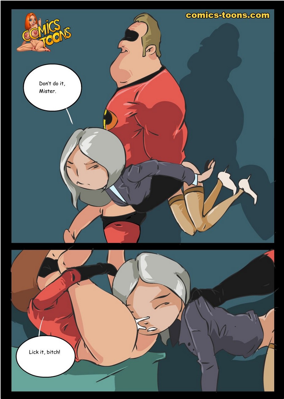 The Incredibles Cartoon Comic 010