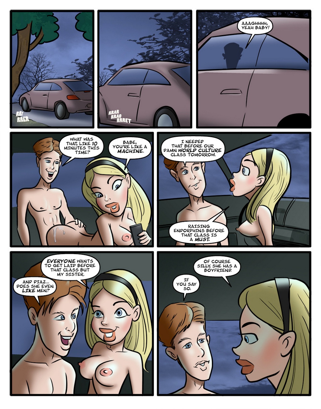Black Cock Institute 1 Porn Comic 002