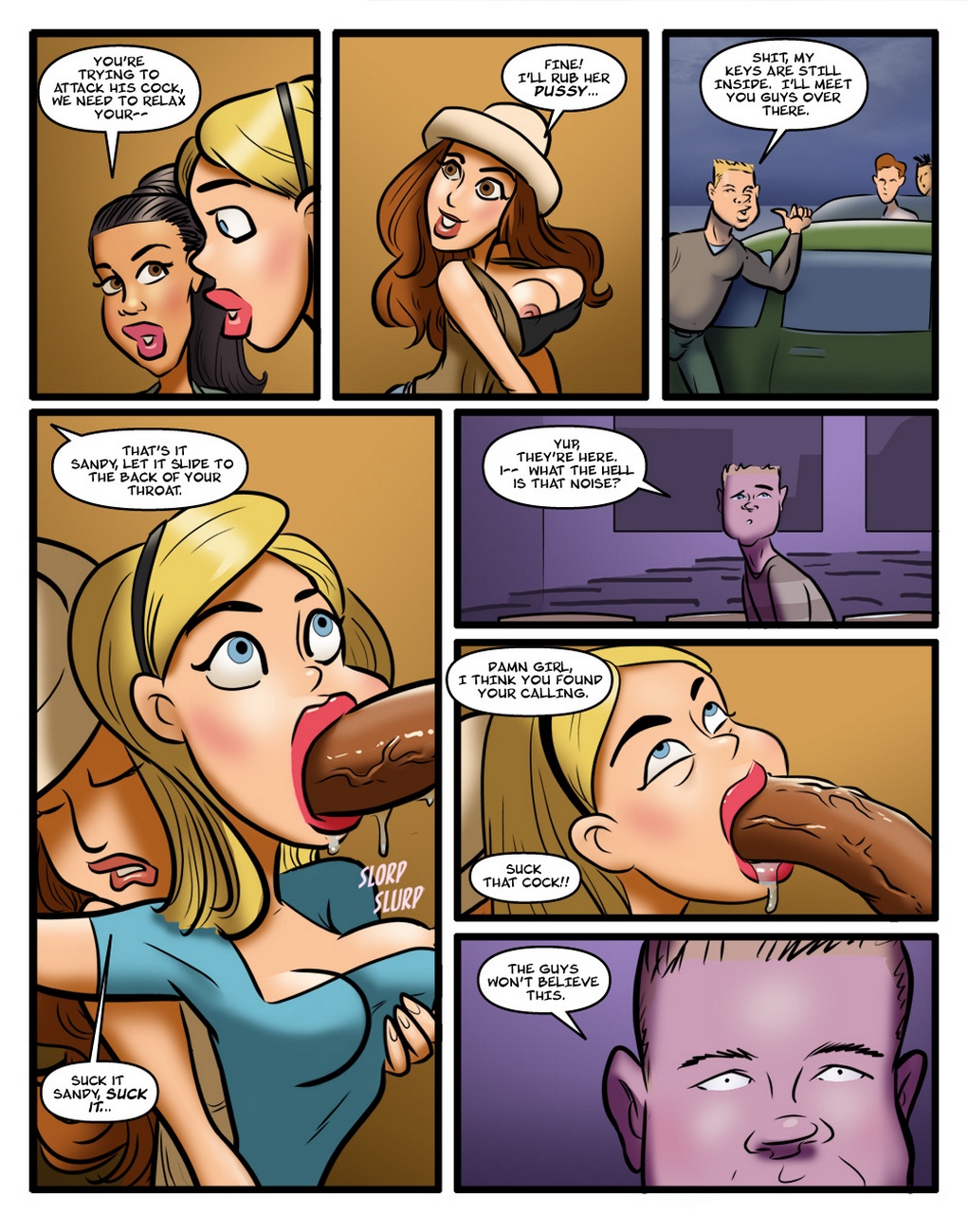 Black Cock Institute 1 Porn Comic 010