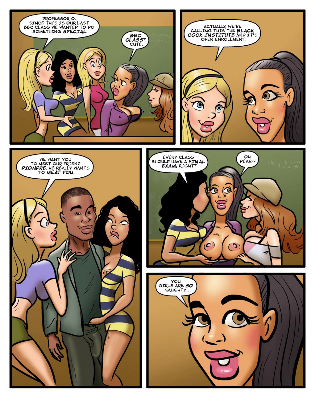 Black Cock Institute 1 Porn Comic 020