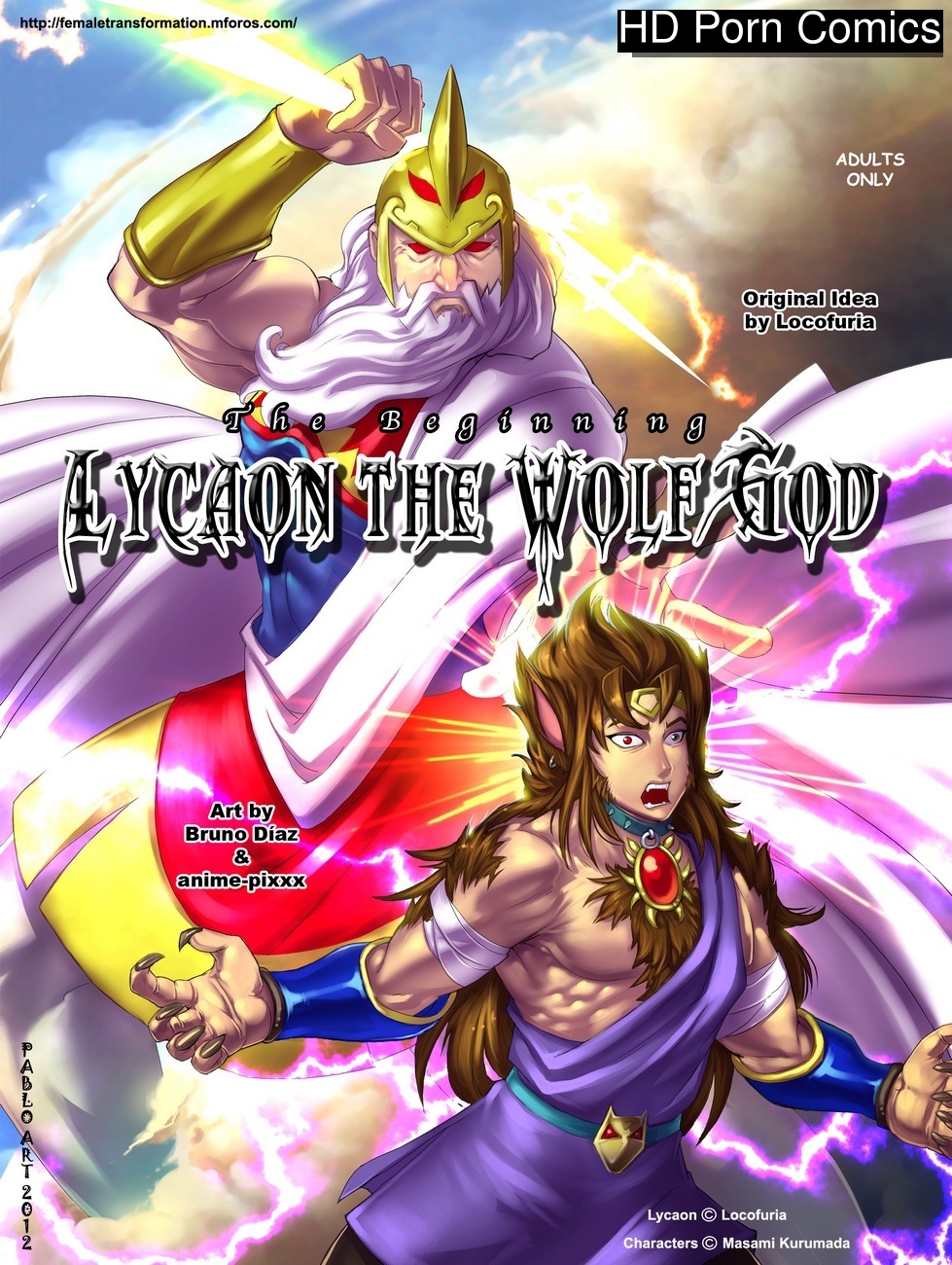 Lycaon The Wolf God Cartoon Porn Comic 001