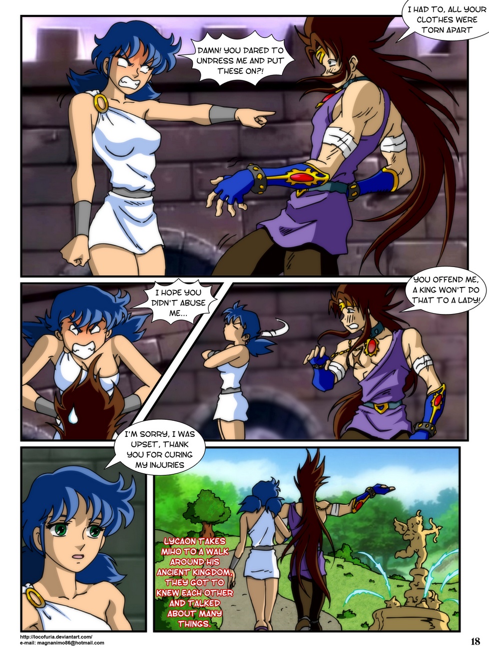 Lycaon The Wolf God Cartoon Porn Comic 020