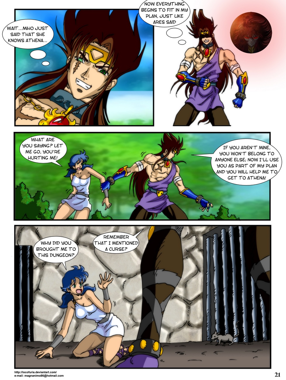 Lycaon The Wolf God Cartoon Porn Comic 023