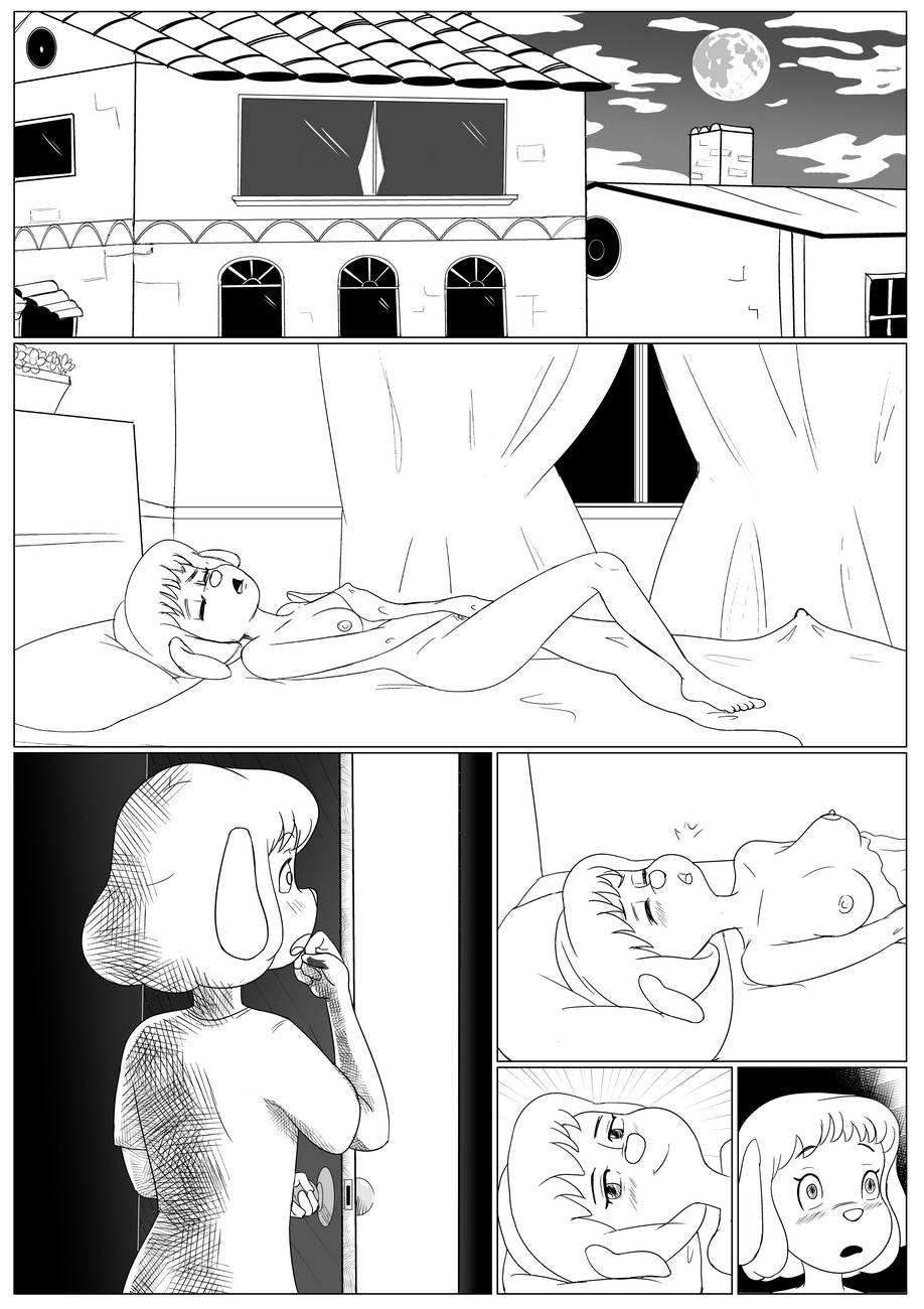 Meeting In The Night Cartoon Comic 001