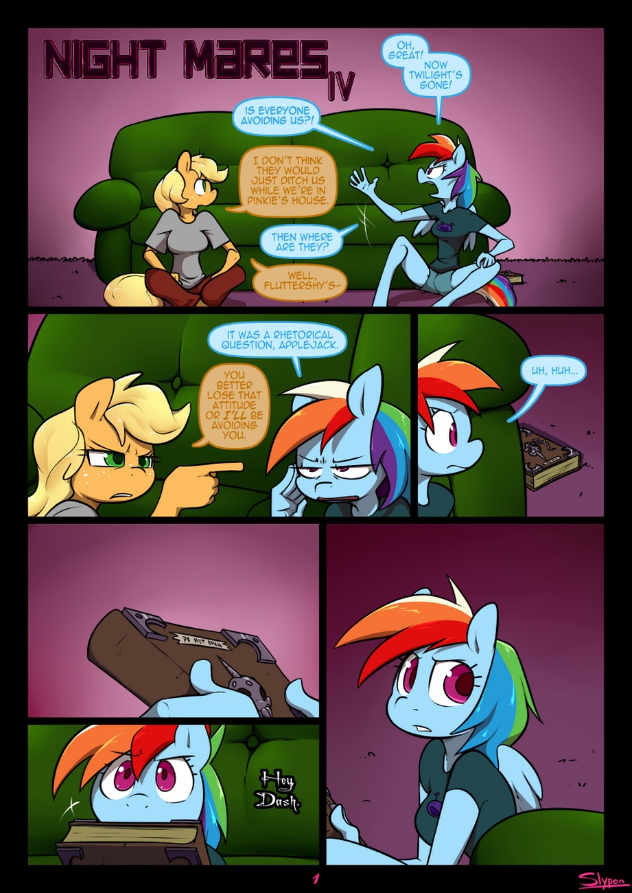 Night Mares 4 Cartoon Comic 002