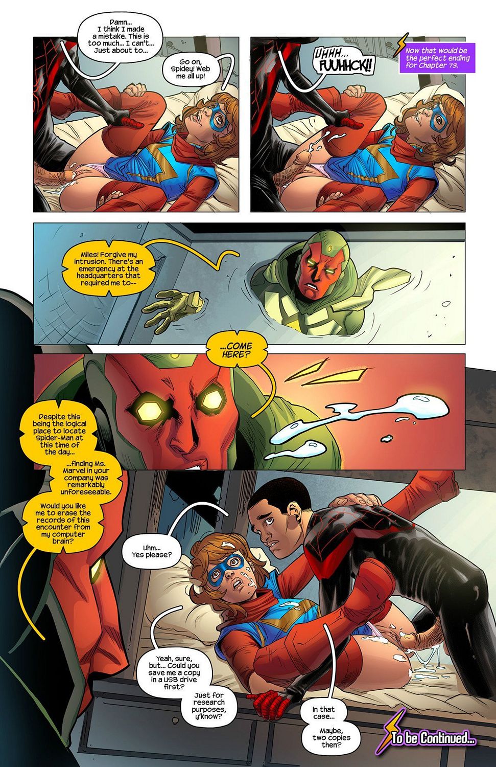 Ms Marvel Spider-Man PornComix 010