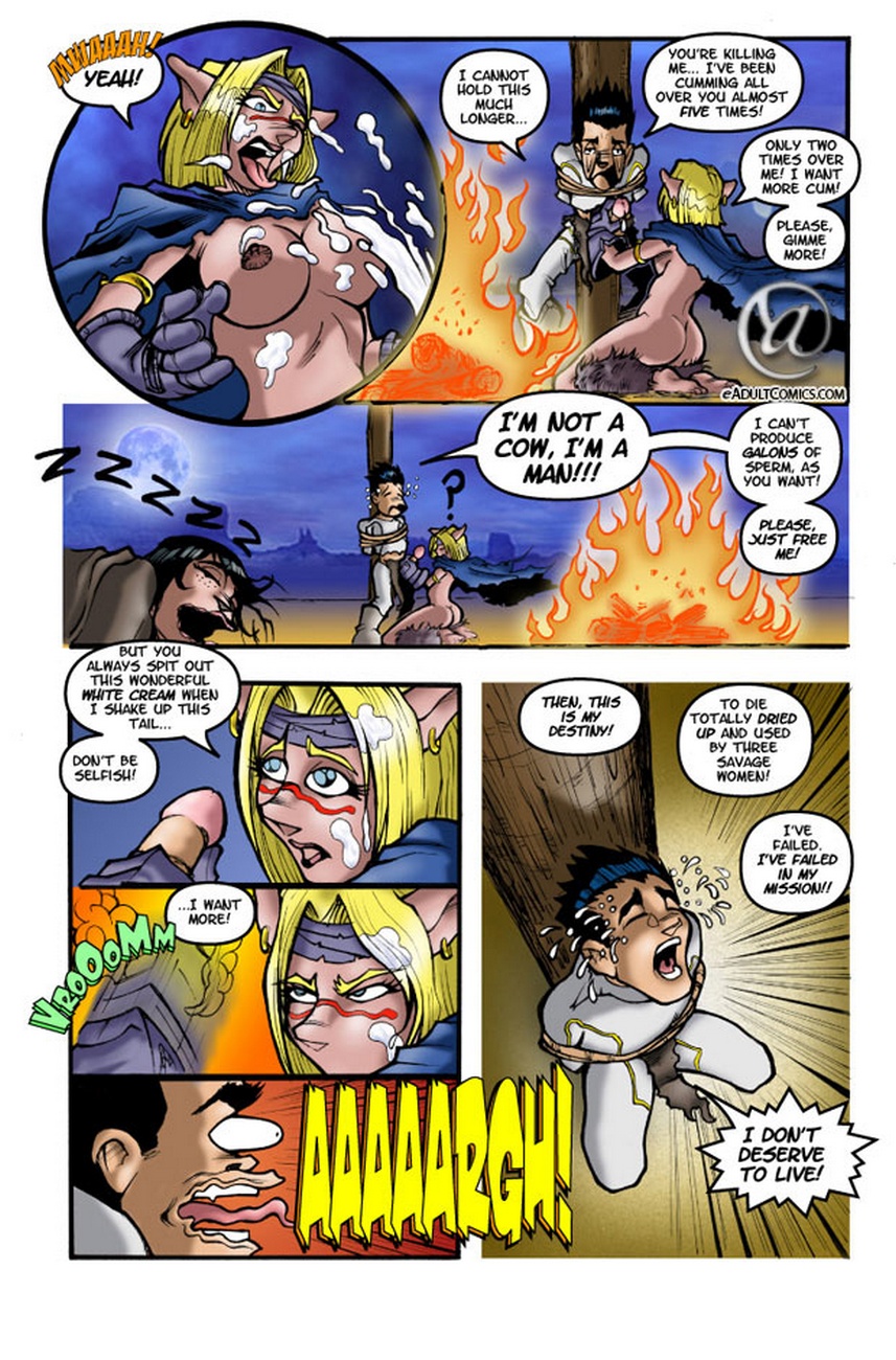 Battle Bitches 1 - It's Battle Time Sex Comic 018