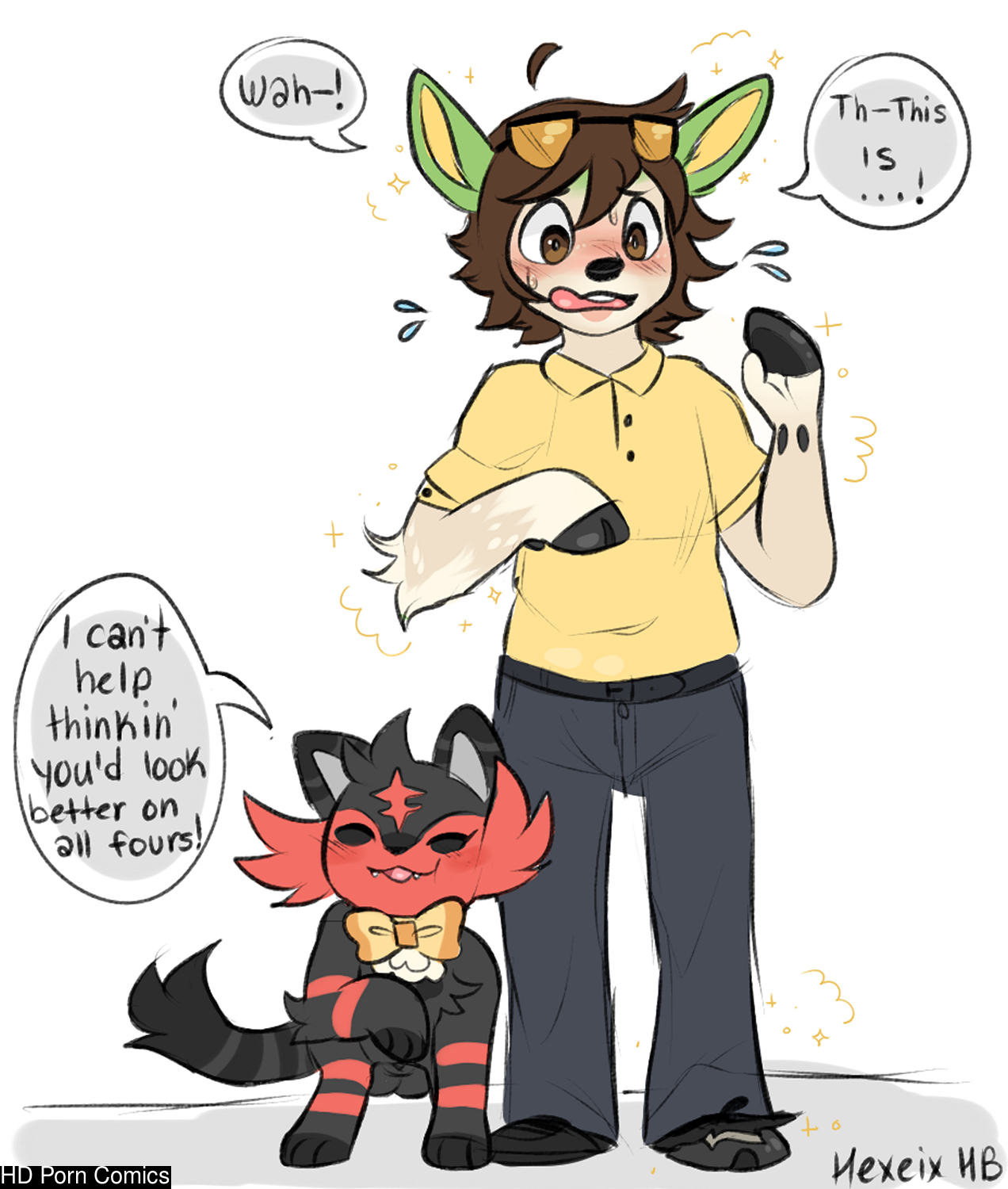 Curse To Fawn Over Porn Comic 002