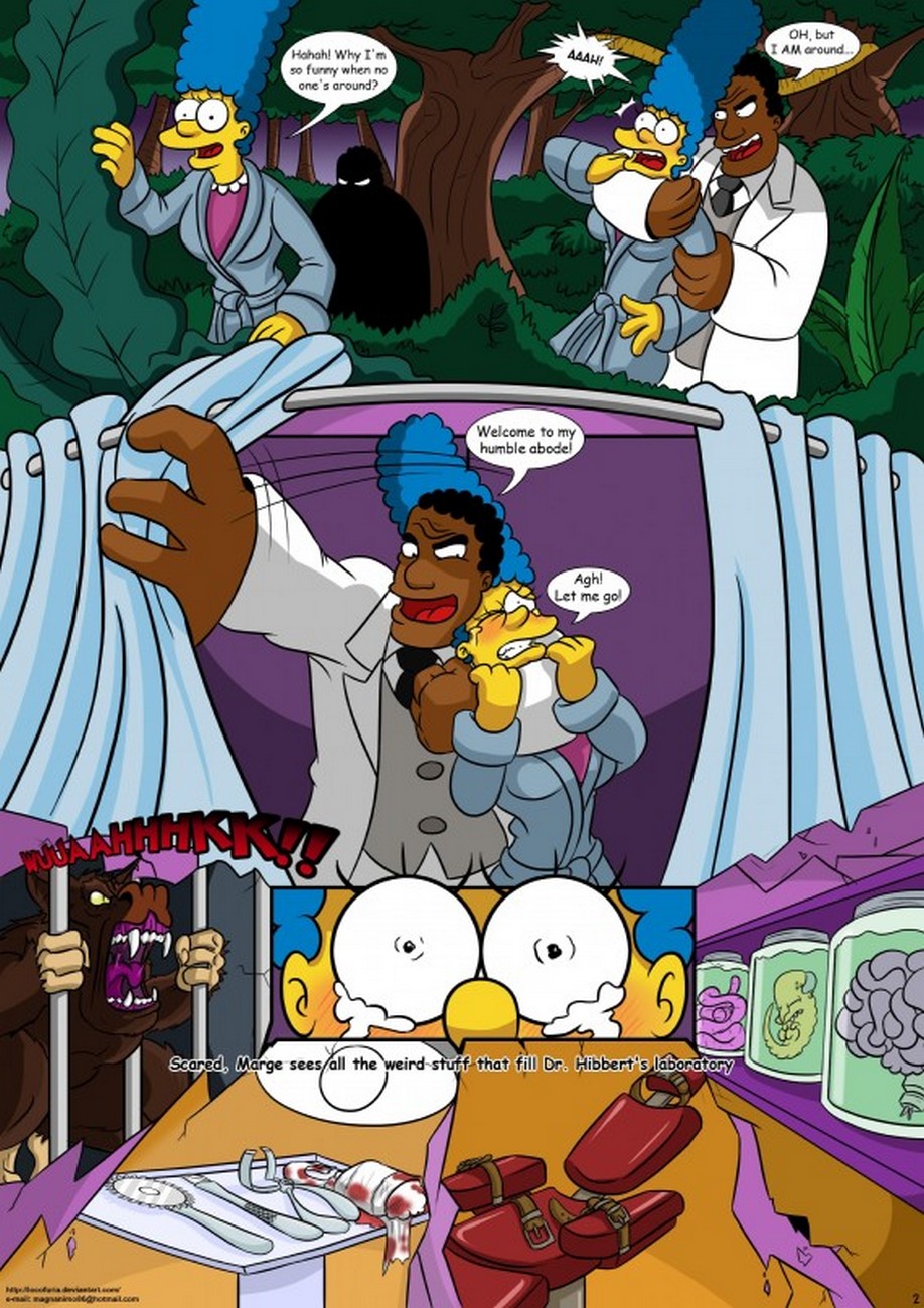 Treehouse Of Horror 1 Cartoon Comic 003