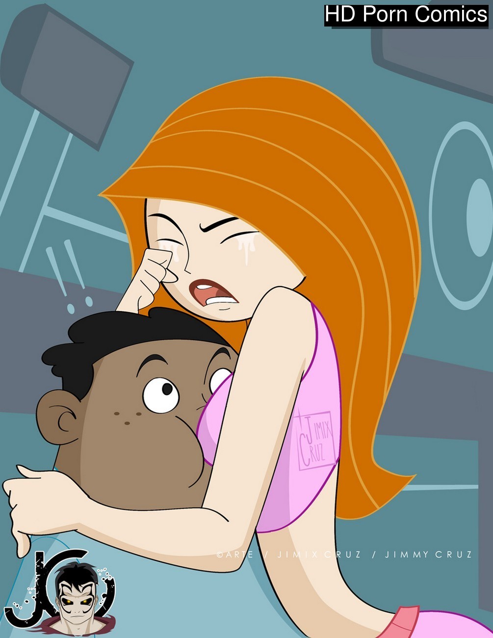 Kim And Wade - Revenge Cartoon Porn Comic 001