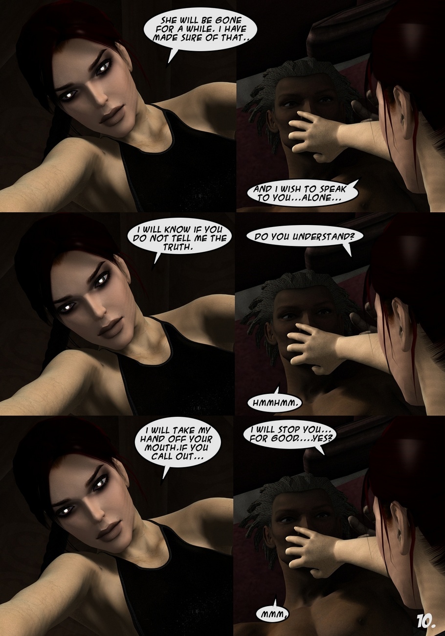 Lara Croft And Doppelganger Porn Comic 010