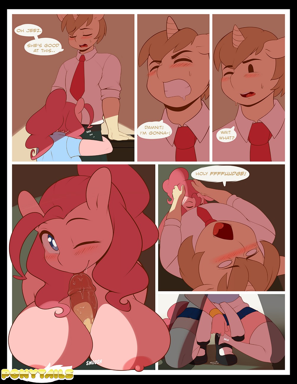 Pink It Up A Notch Cartoon Comic 006