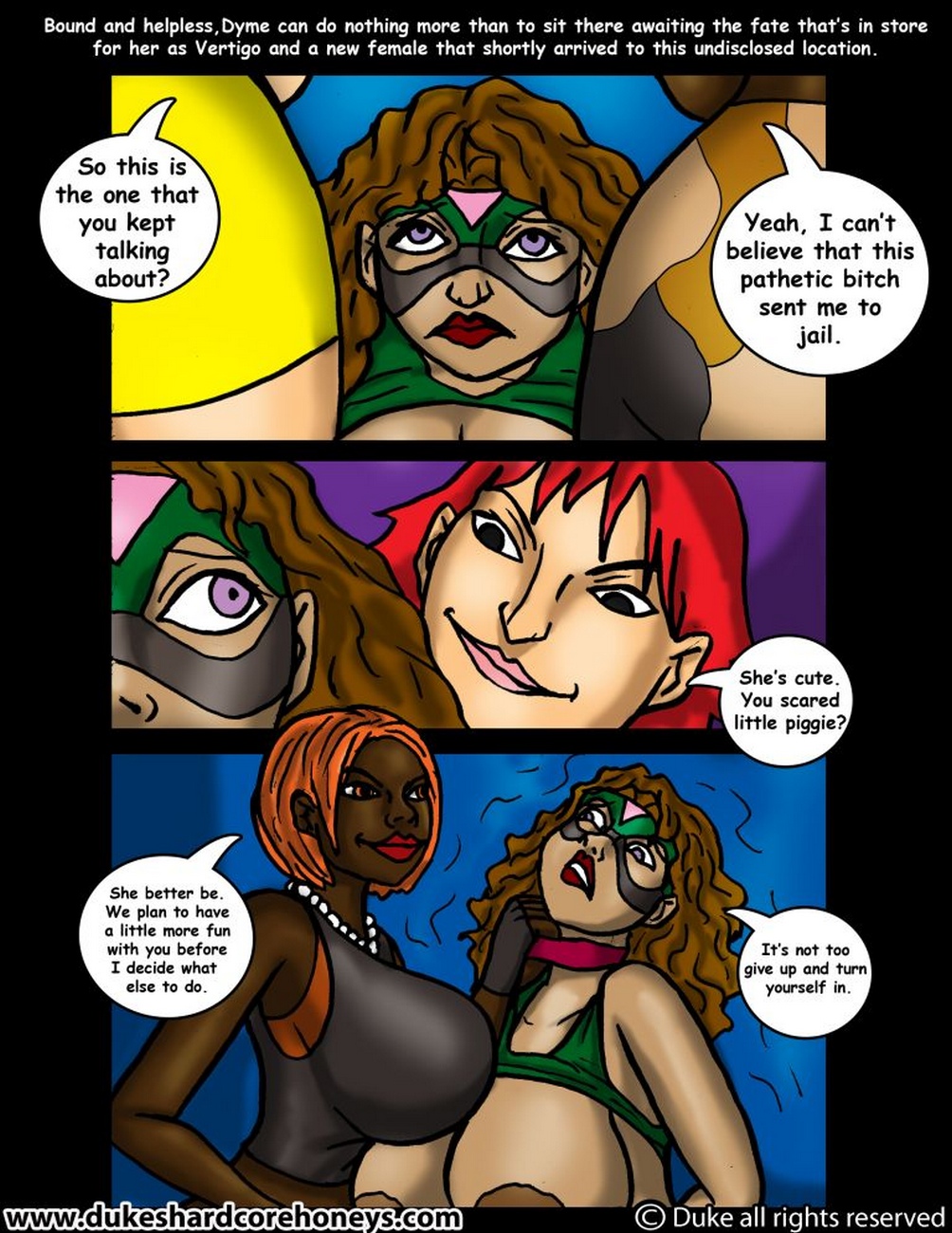 Dyme Vertigo's Cumback 3 Sex Comic 003