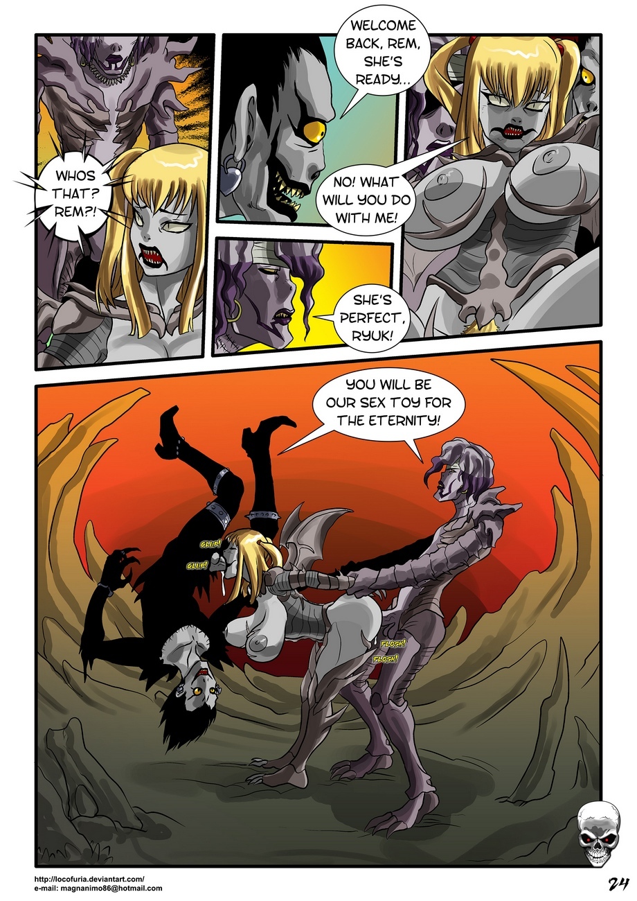 Shinigami Apple Cartoon Comic 025