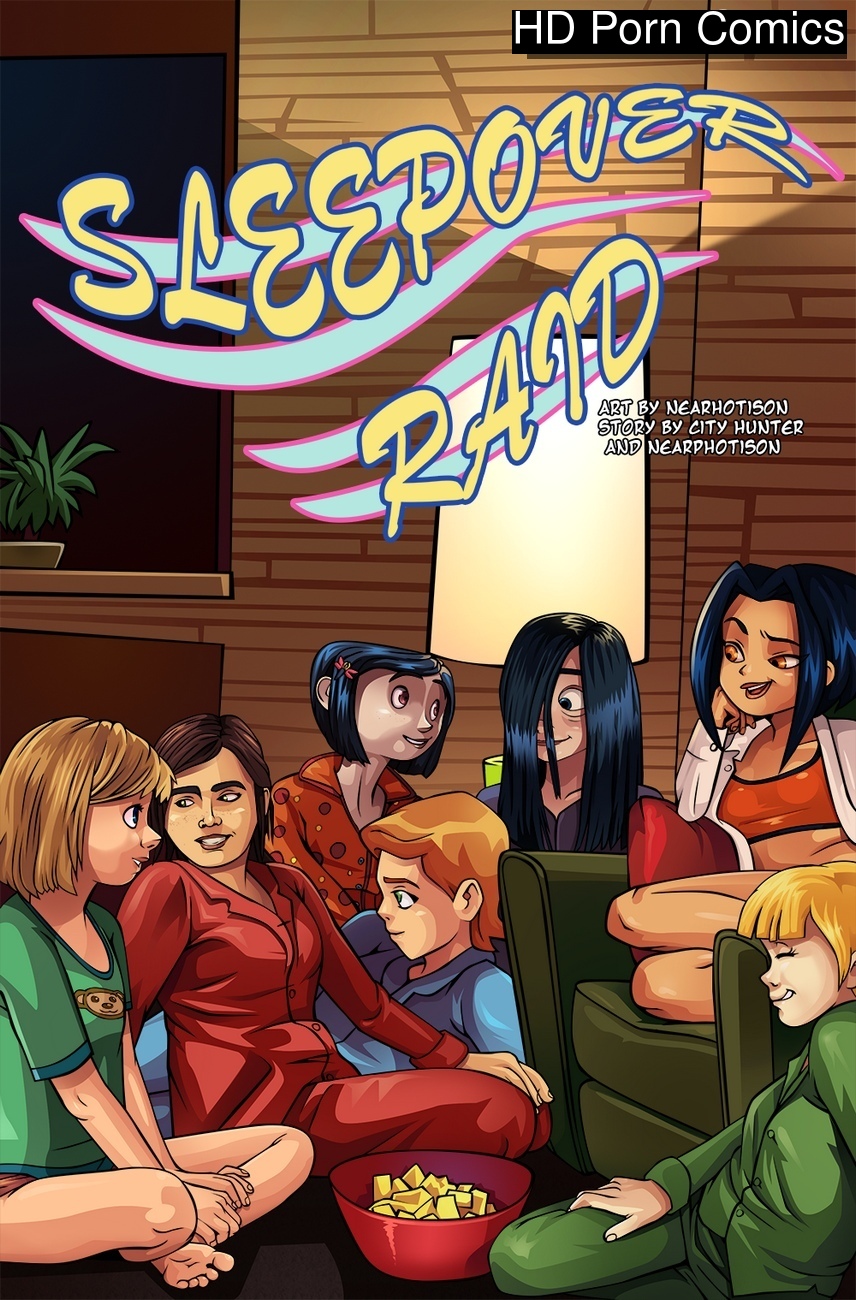 Sleepover Raid Cartoon Porn Comic 001