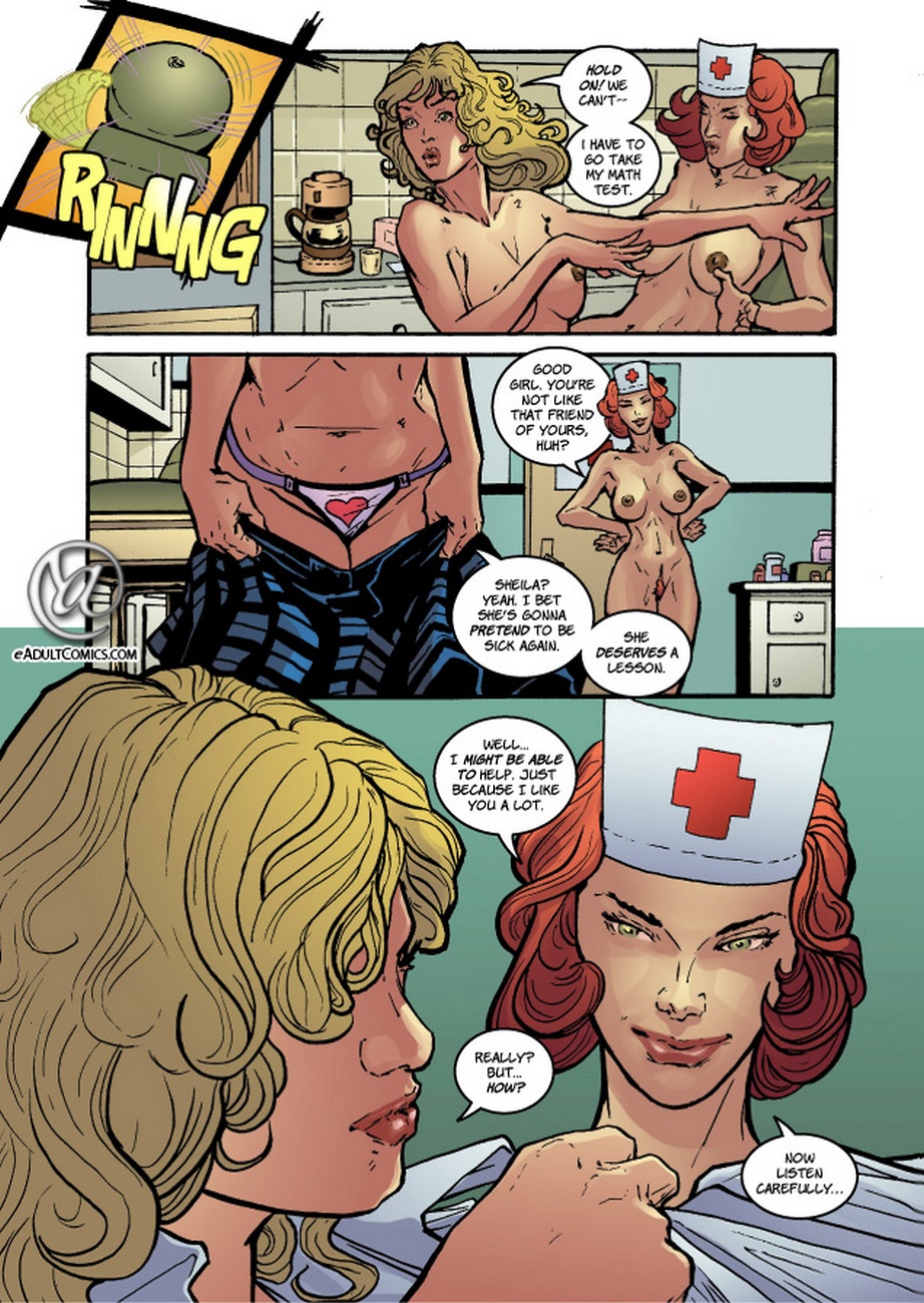 Schoolgirls Revenge 3 Cartoon Comic 004