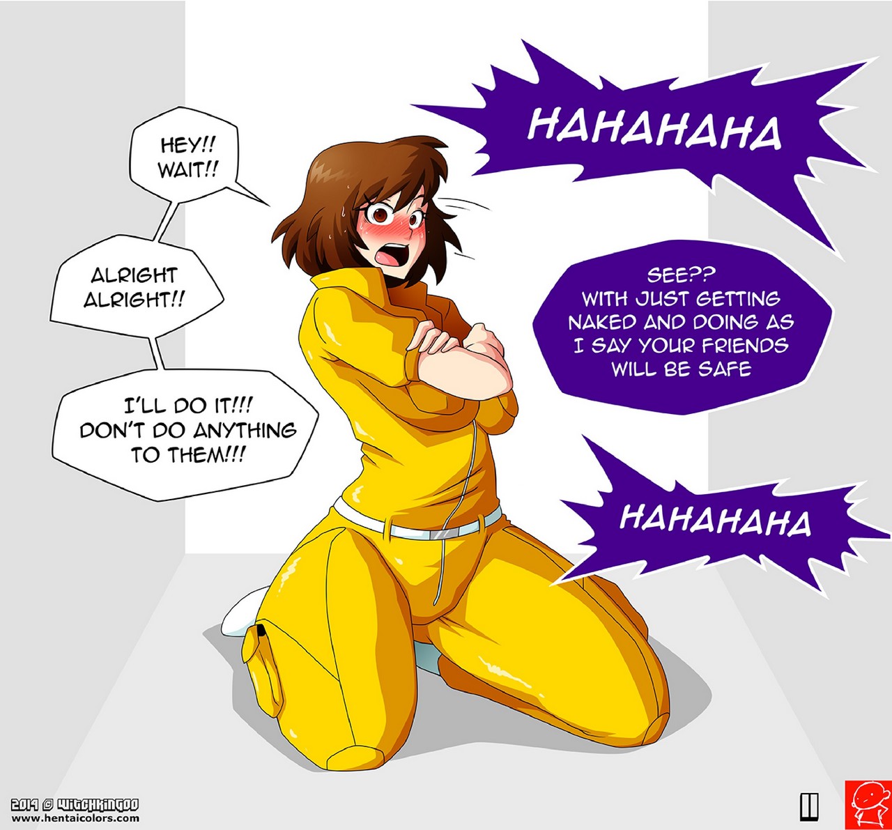 April O'Neil 1 - Save The Turtles Porn Comic 012