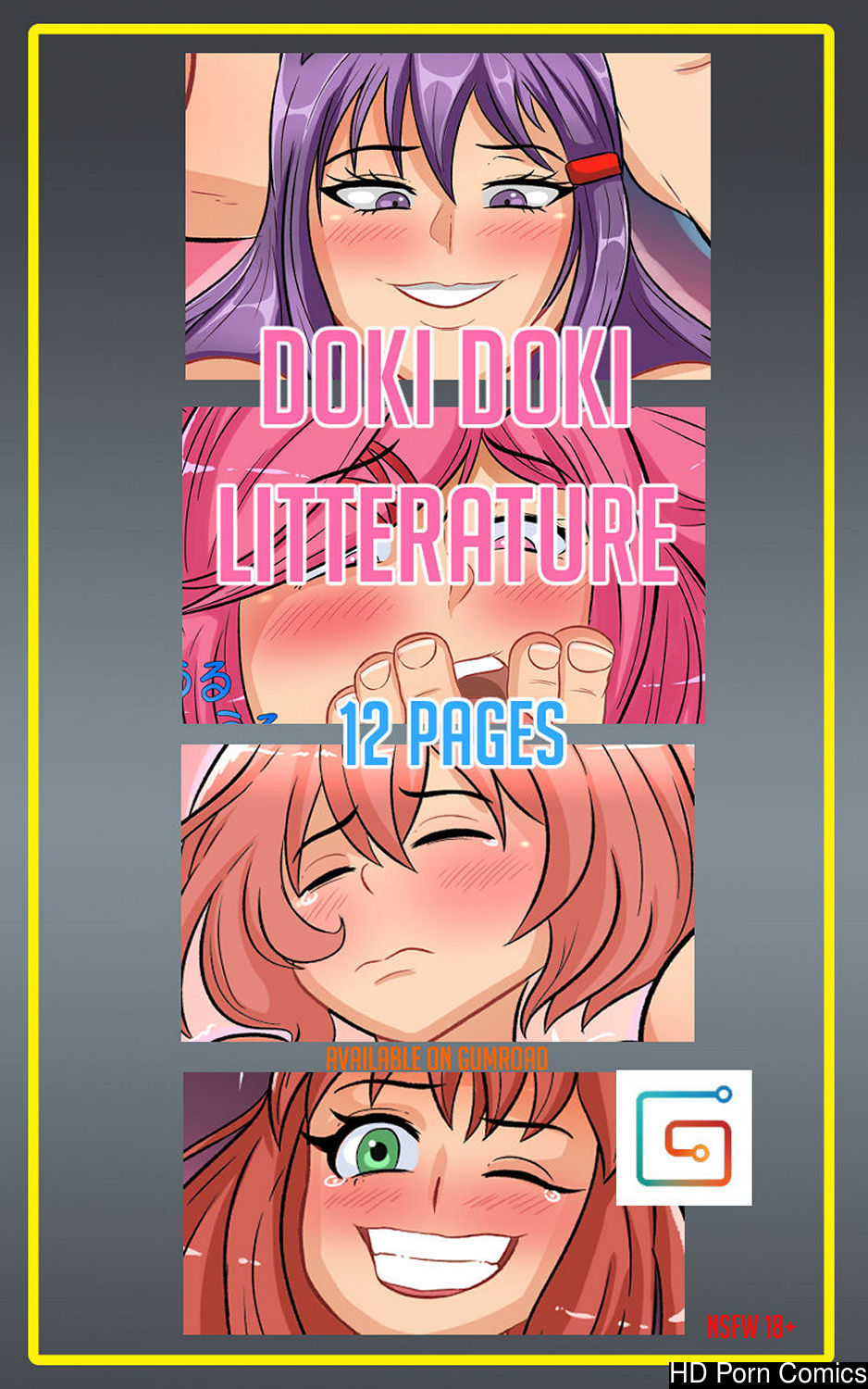 Doki Doki Litterature Porn Comic 001