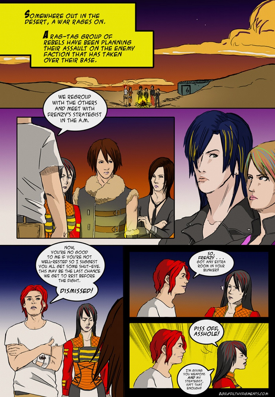 Apocalypse Love 1 - No Regrets Sex Comic 002
