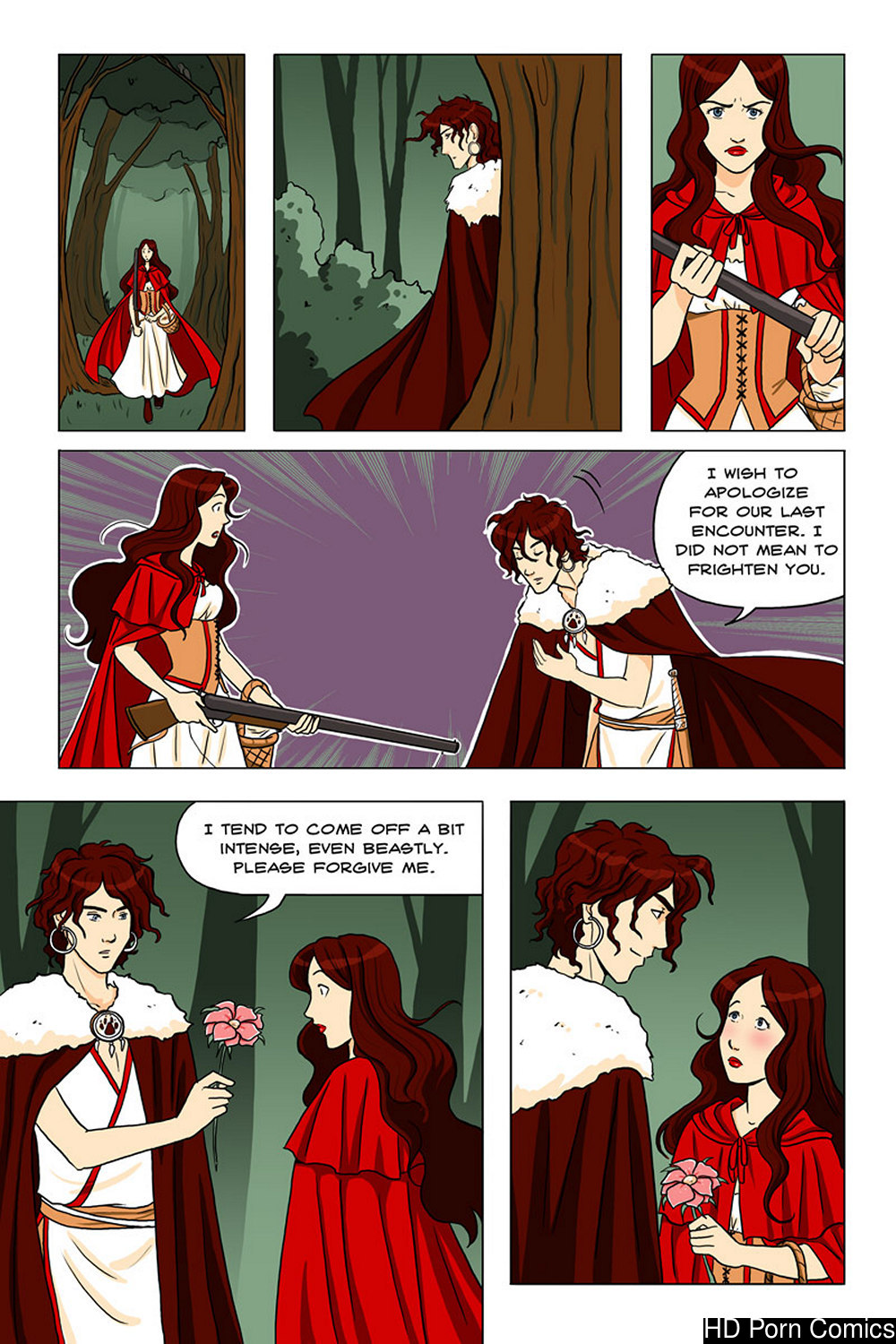 Riding Hood PornComix 011