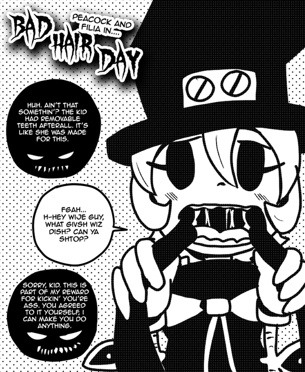 Bad Hair Day Porn Comic 002