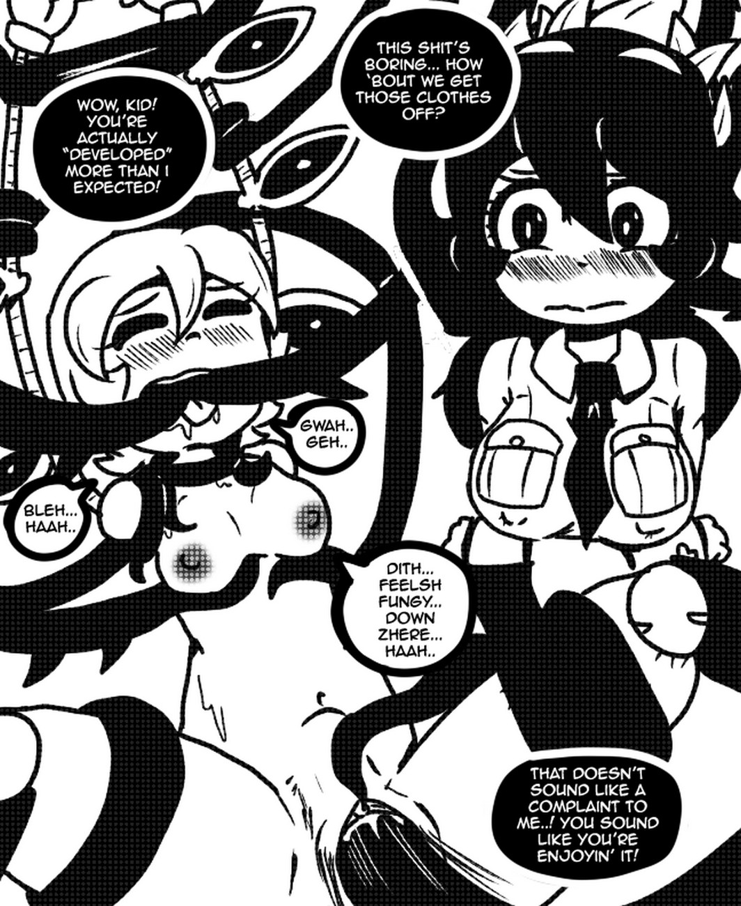 Bad Hair Day Porn Comic 006