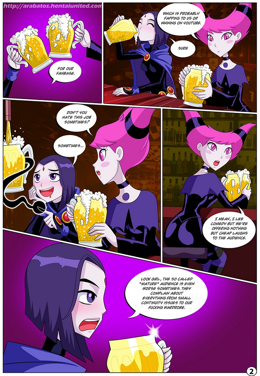 Teen Titans - Boulevard Of Broken Dreams Sex Comic 003
