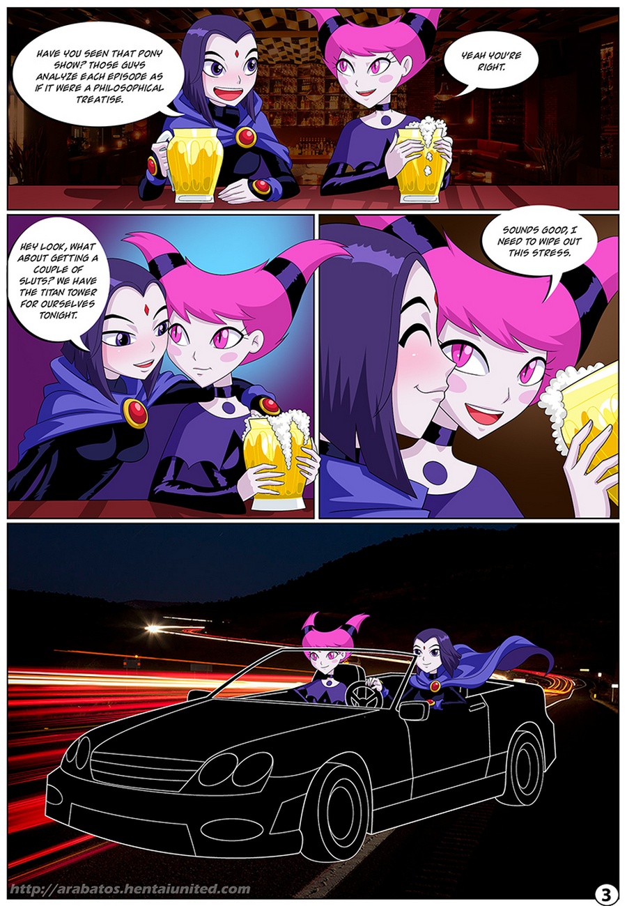 Teen Titans - Boulevard Of Broken Dreams Sex Comic 004