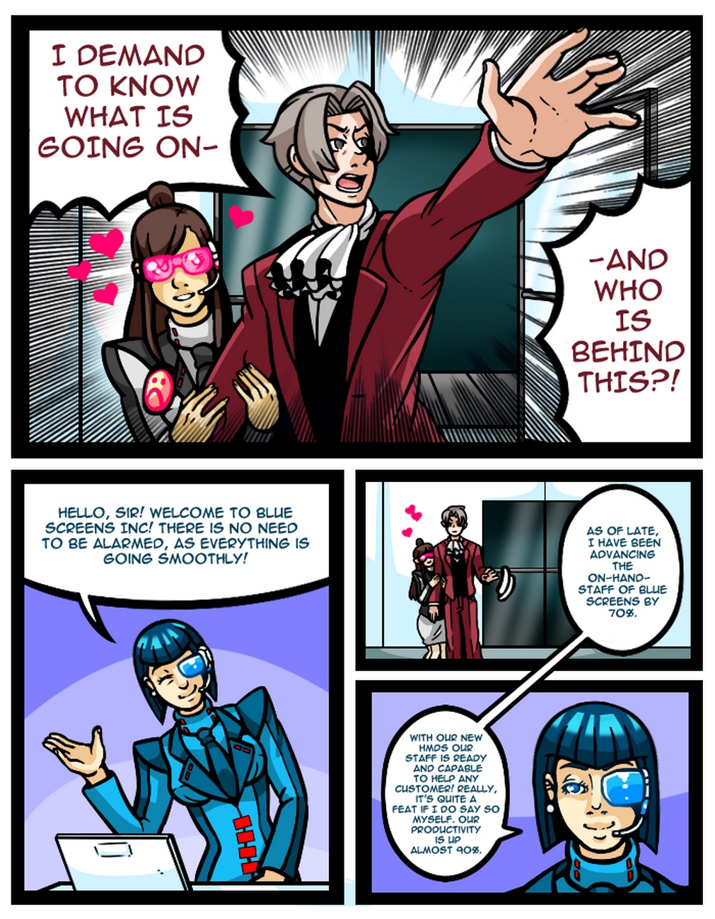 Blue Screens's HMD 2 Cartoon Comic 005