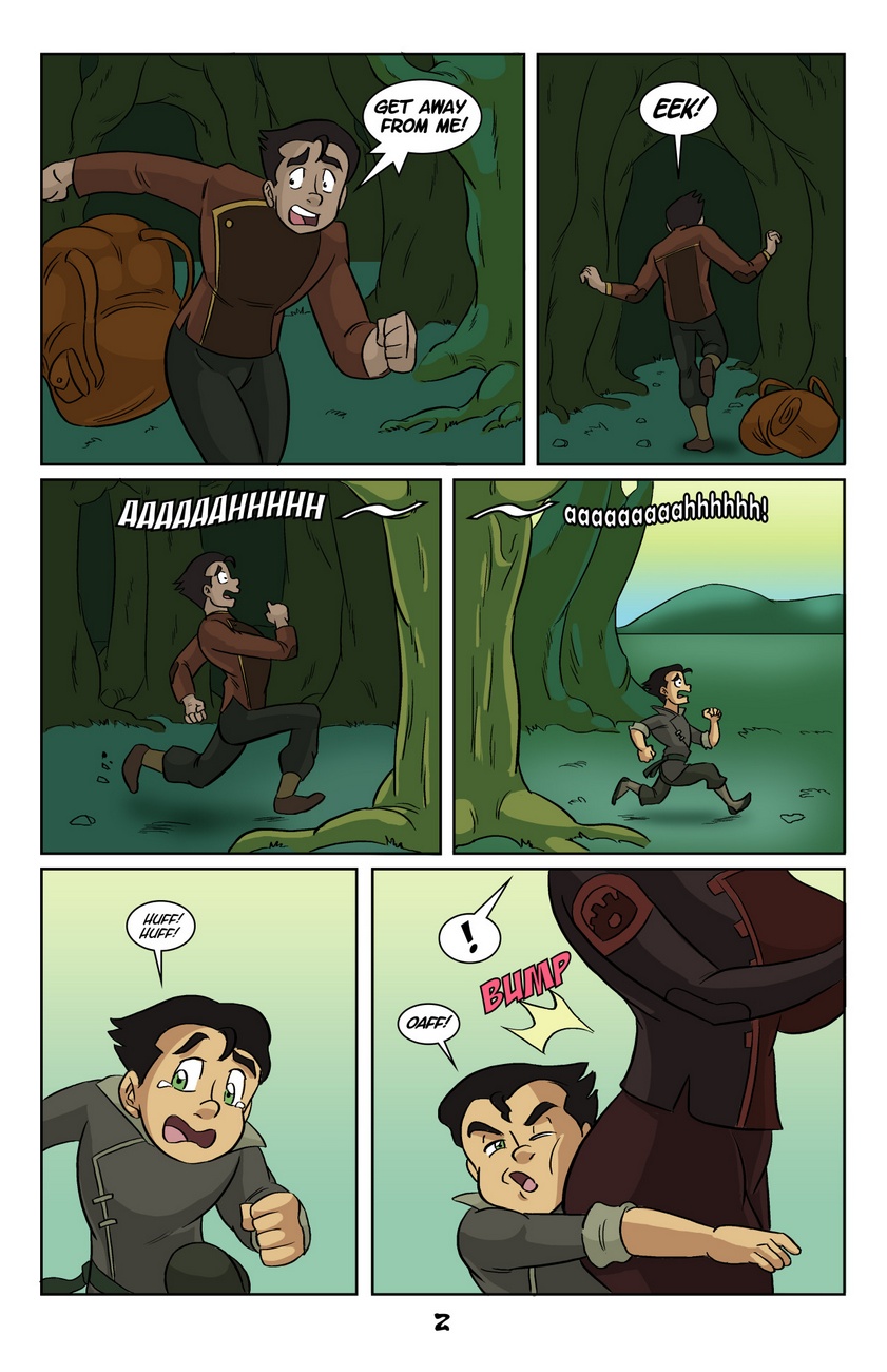Nuk Tuk In Spirit World Shenanigans Cartoon Comic 003
