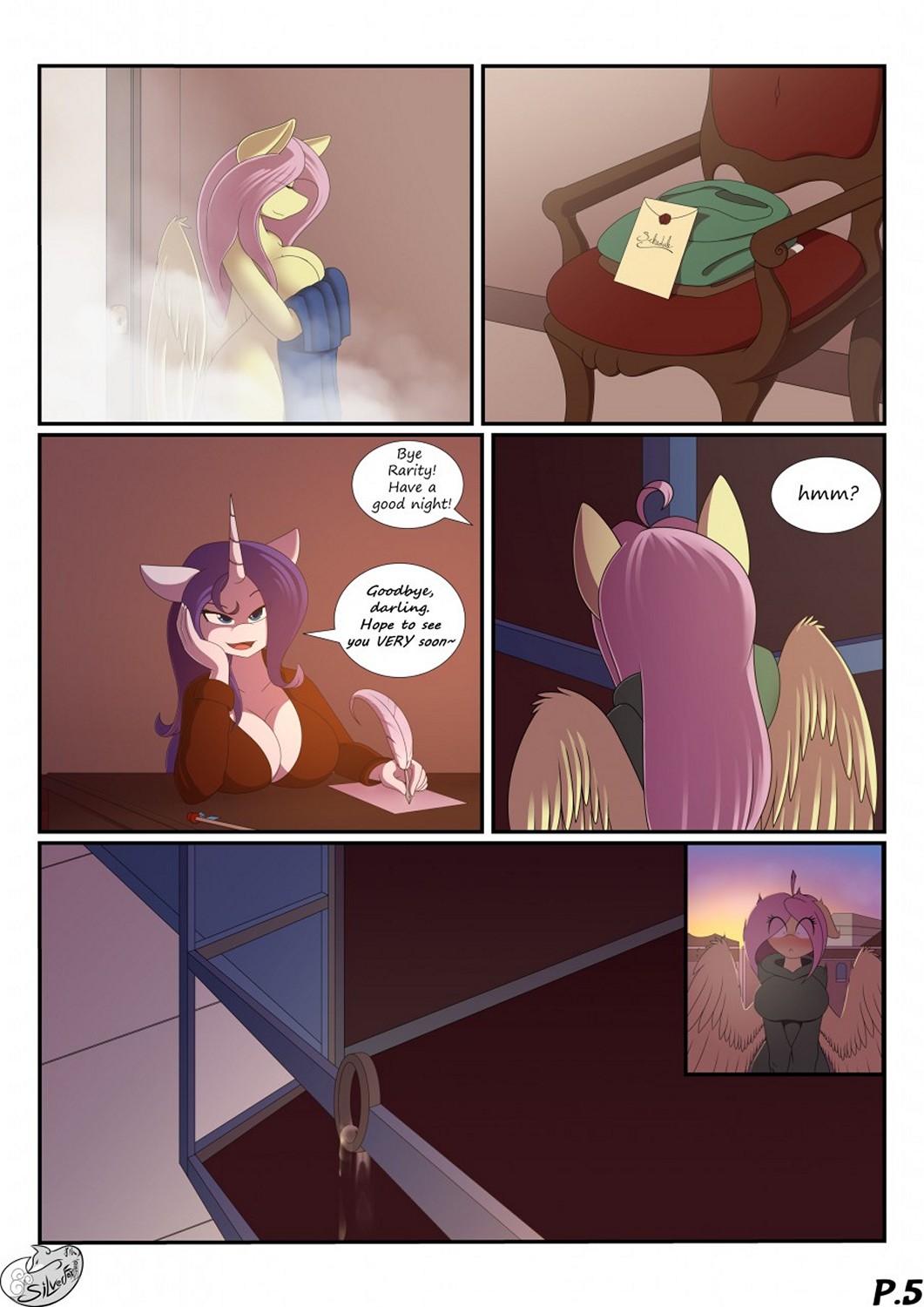 Fluttershy's Show Sex Comic 005