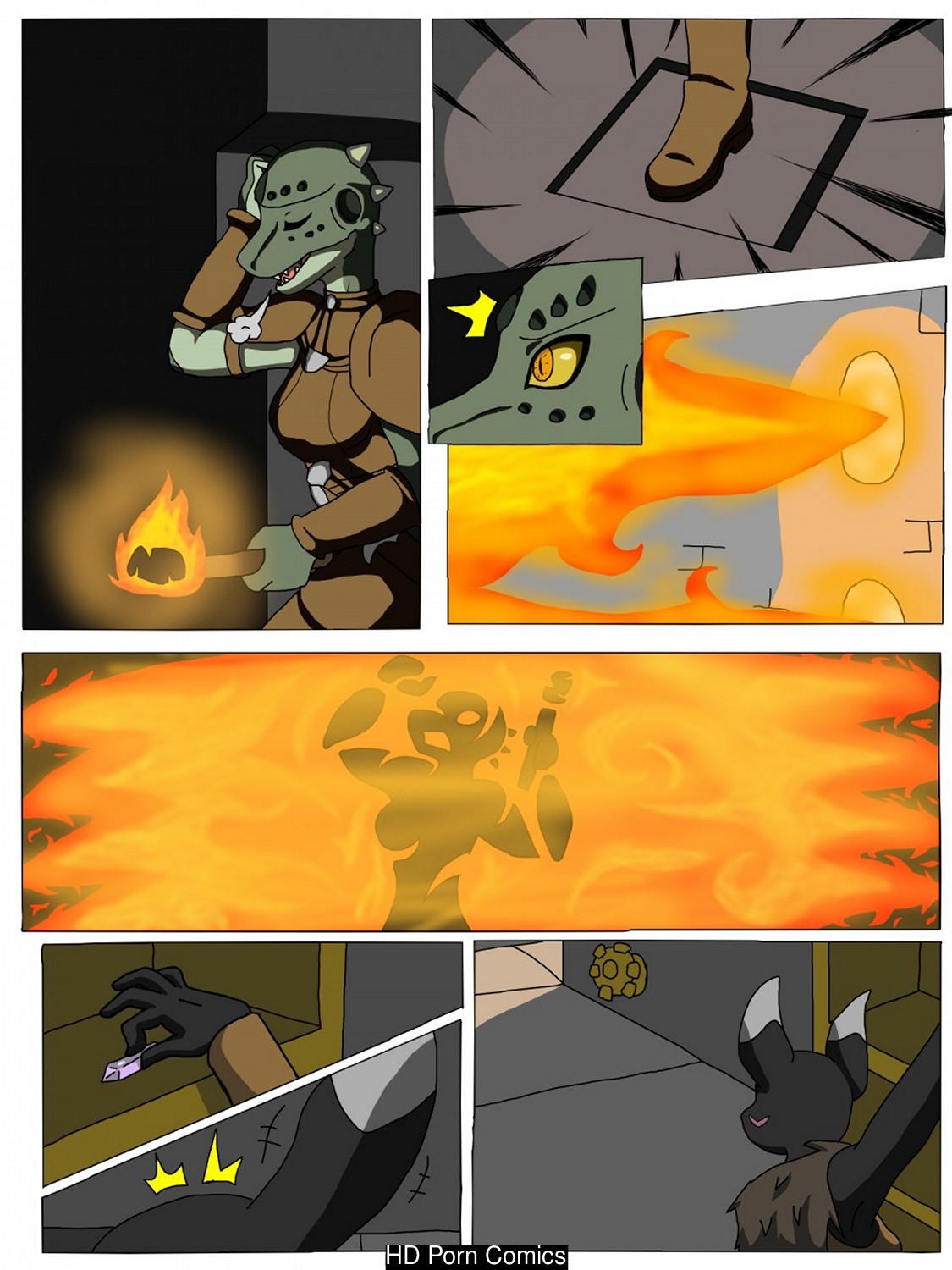 Whispers In The Depths Cartoon Comic 003
