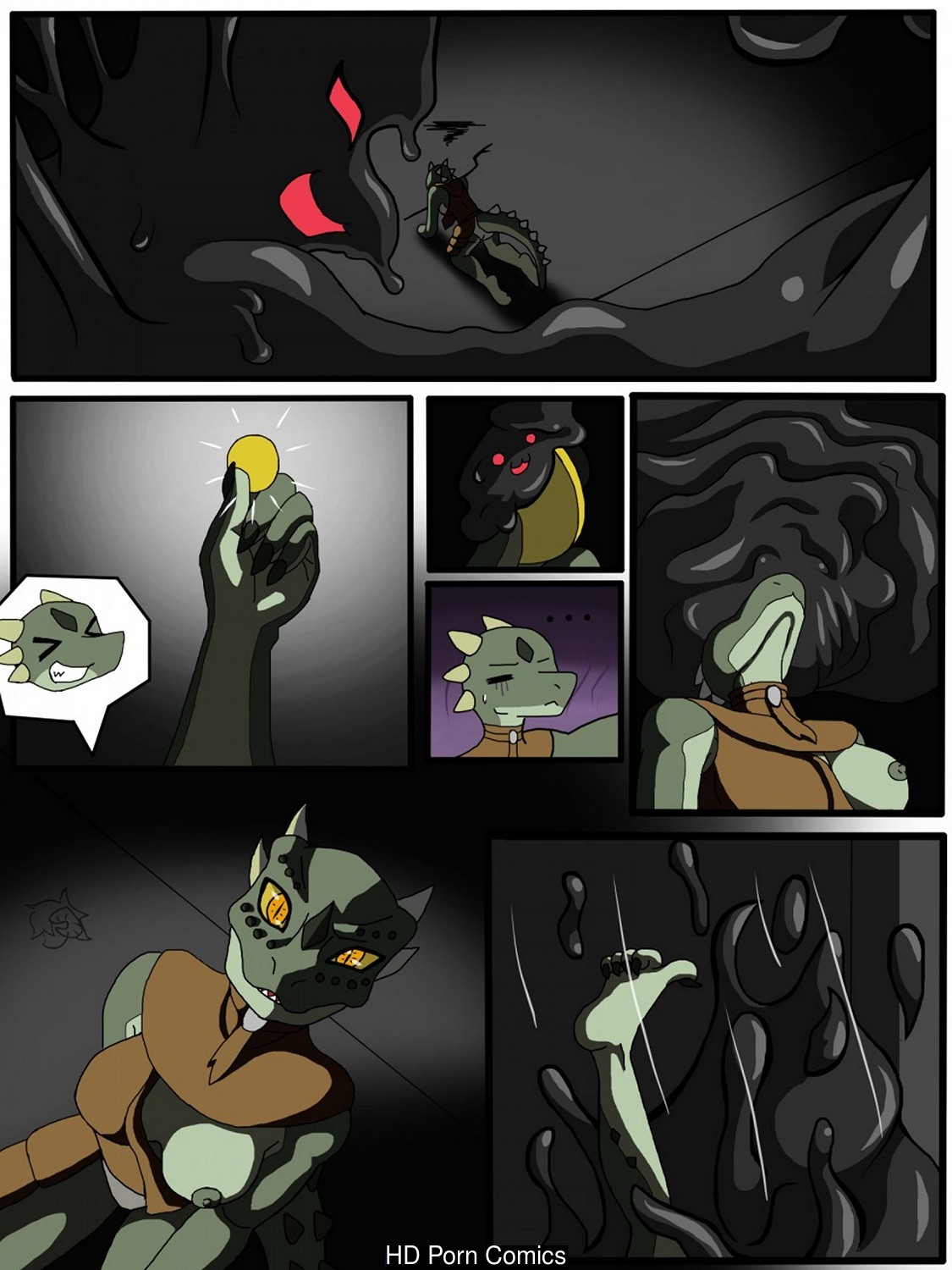 Whispers In The Depths Cartoon Comic 006