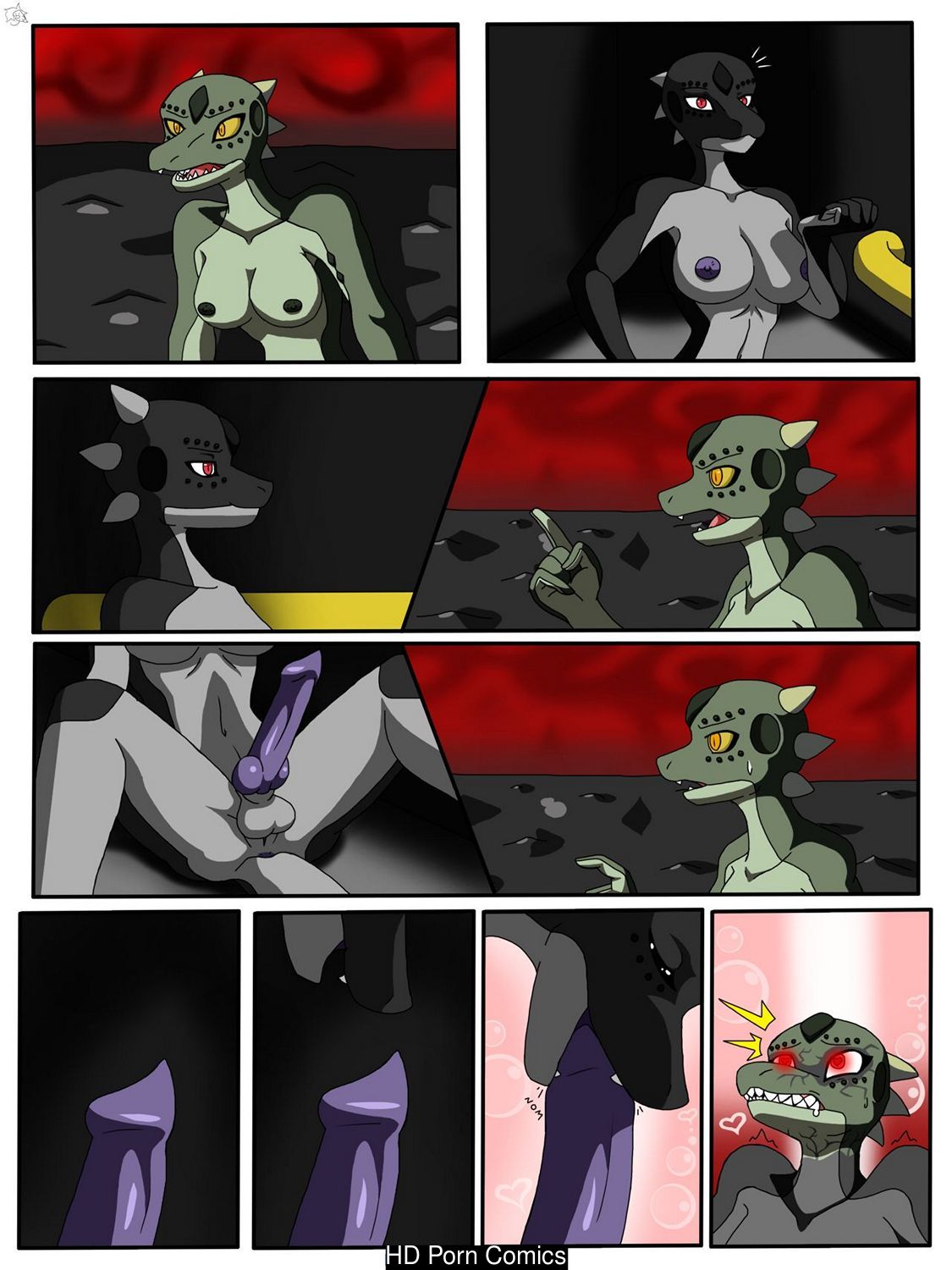Whispers In The Depths Cartoon Comic 010
