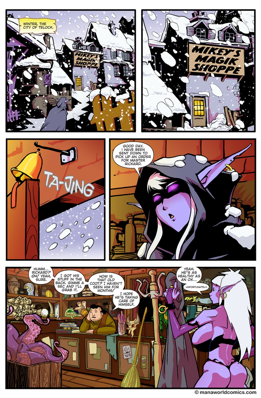 Mana World 2 - Mikey's Magic Shoppe Porn Comic 002