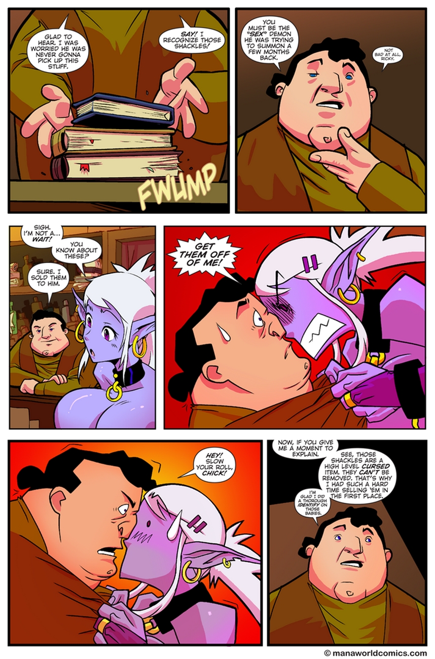 Mana World 2 - Mikey's Magic Shoppe Porn Comic 003