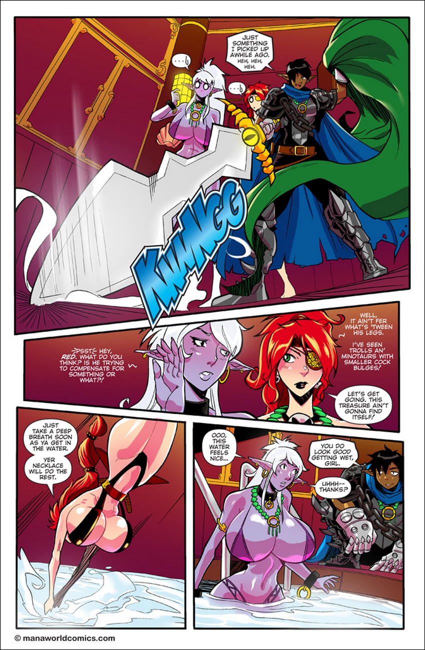 Mana World 9 - Get Wet Cartoon Porn Comic 005