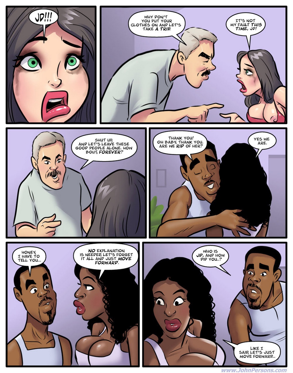 Nanny Misbehavin Cartoon Comic 030