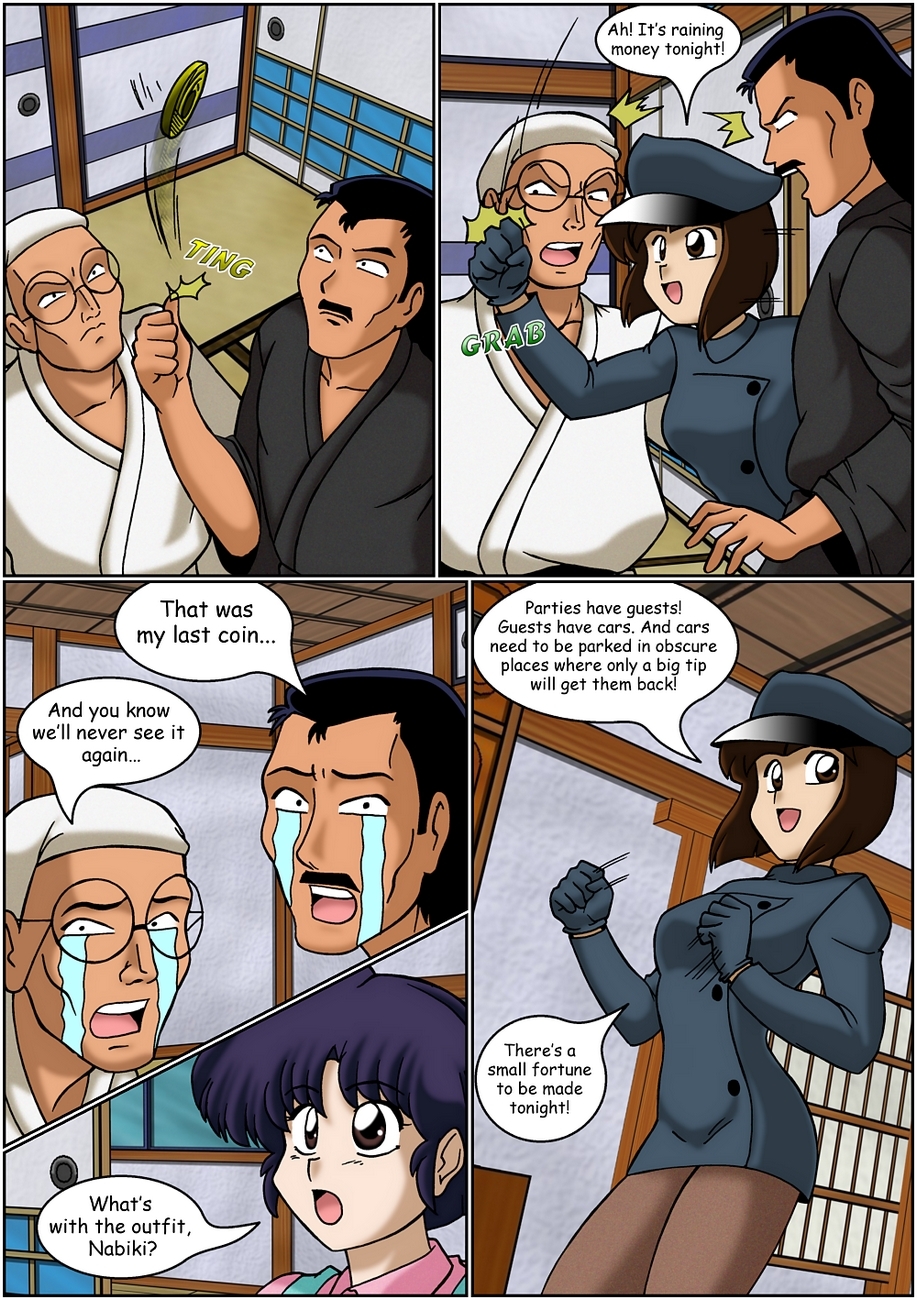 A Ranma Christmas Story Cartoon Comic 005