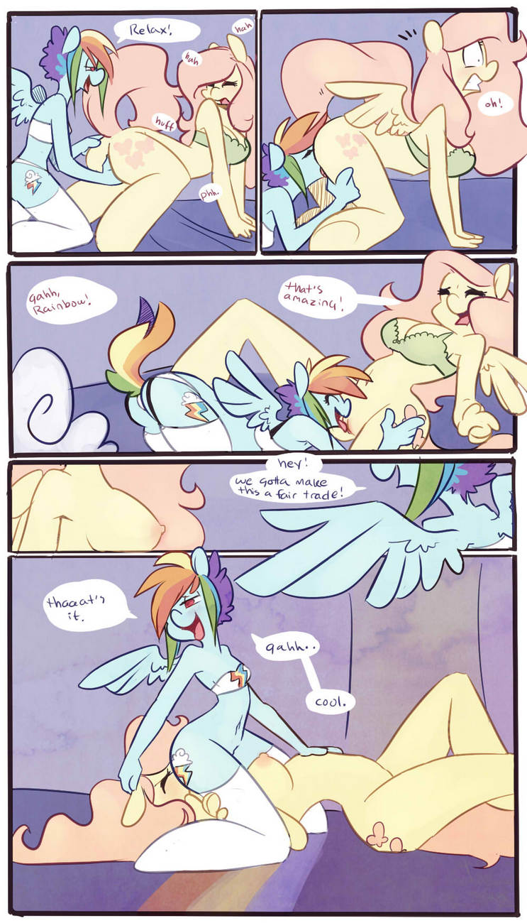 Don't Be Shy Cartoon Comic 005