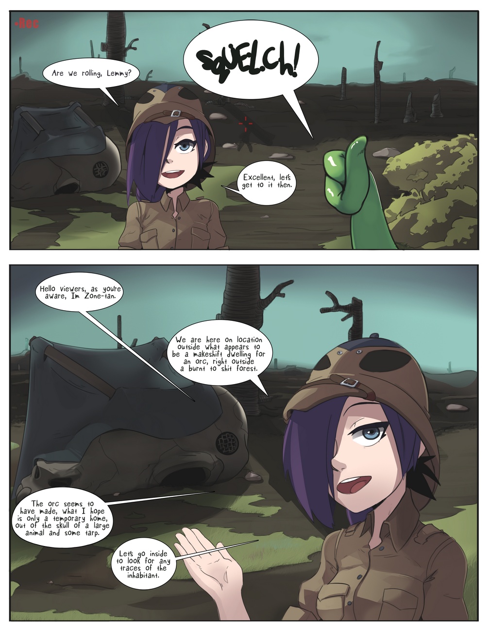 Orc Safari Cartoon Porn Comic 005