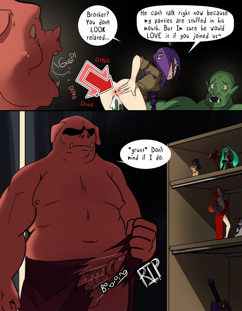 Orc Safari Cartoon Porn Comic 017