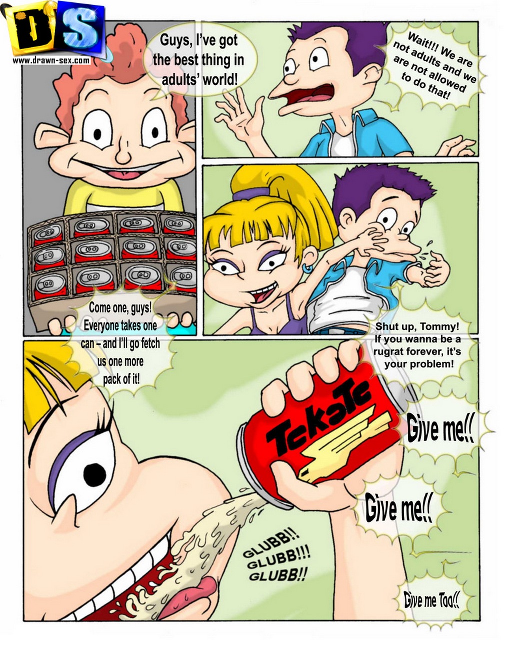 All Grown Up PornComix 003