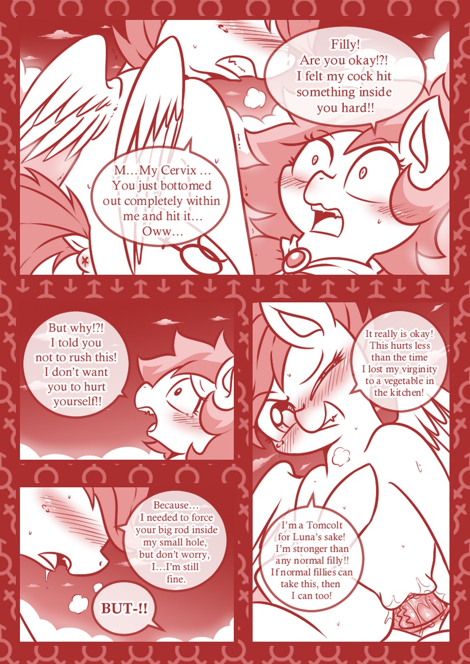 Filly Fooling - It's Straight Shipping Here! Porn Comic 021