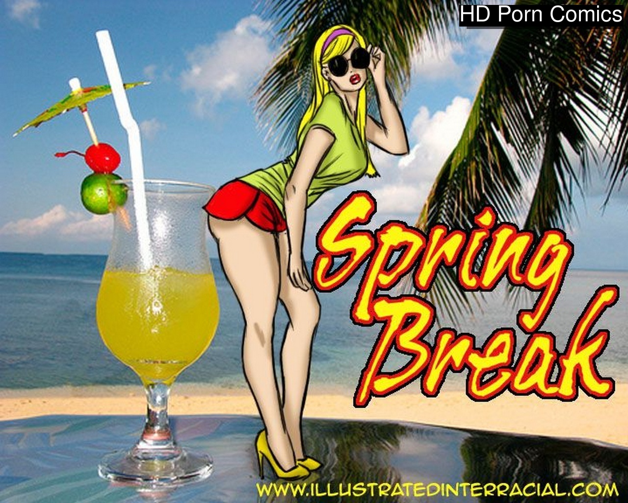 Spring Break Sex Comic 001